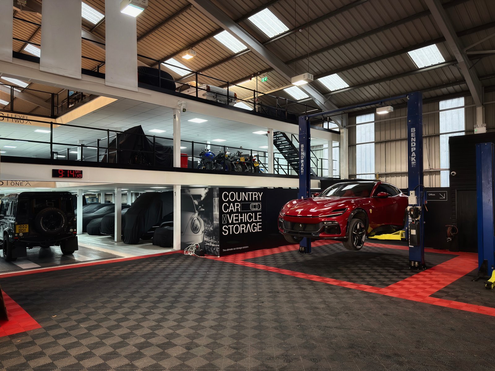 Secure Vehicle Storage Facility